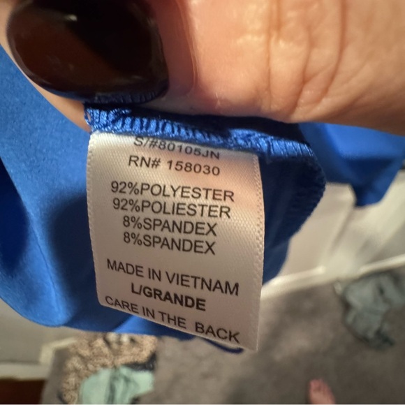 Love Tree Blue Hooded Utility Jacket (Size L)‎ - Picture 9 of 9